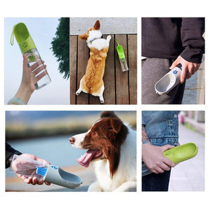 Portable Pet Filtered Water Bottle